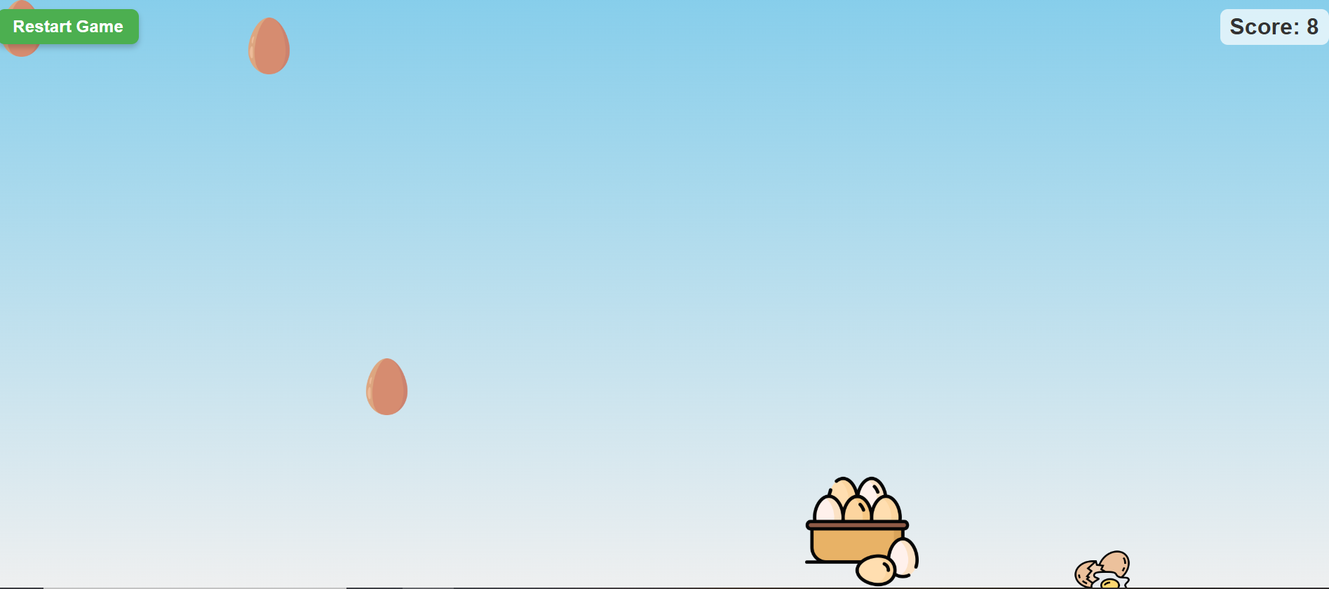 Falling Egg Game