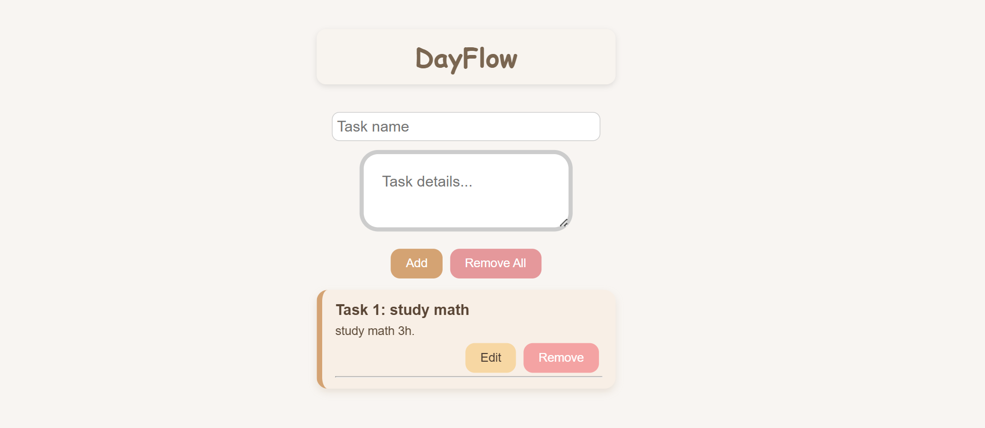 DayFlow App